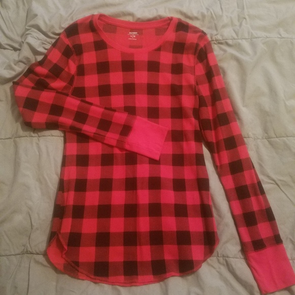 buffalo plaid thermal shirt